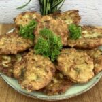 Sałatka ze smażonej cukinii