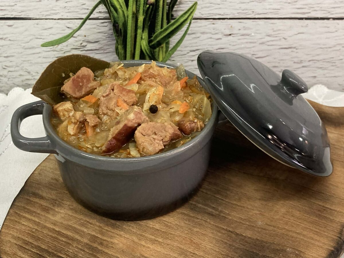 Kapuśniak z kiszonej kapusty