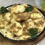 Karczek pieczony pod serową pierzynką