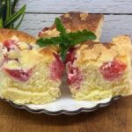 Sernik na kruchym cieście z polewą czekoladową